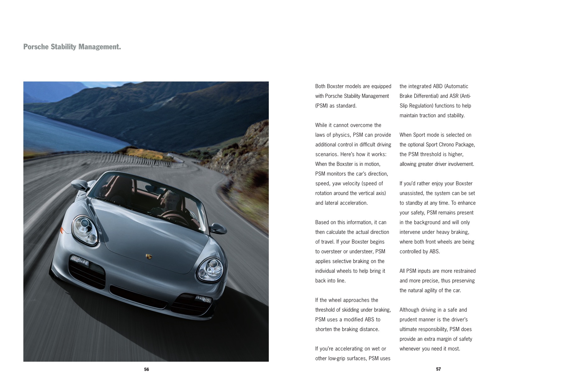 2006 Porsche Boxster Brochure Page 11